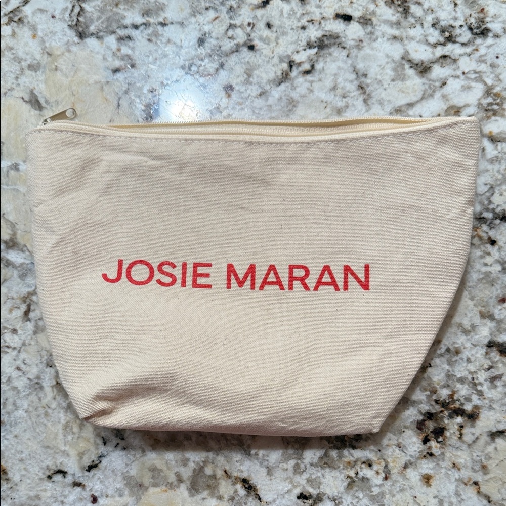 Josie Maran Cosmetic Makeup Bag